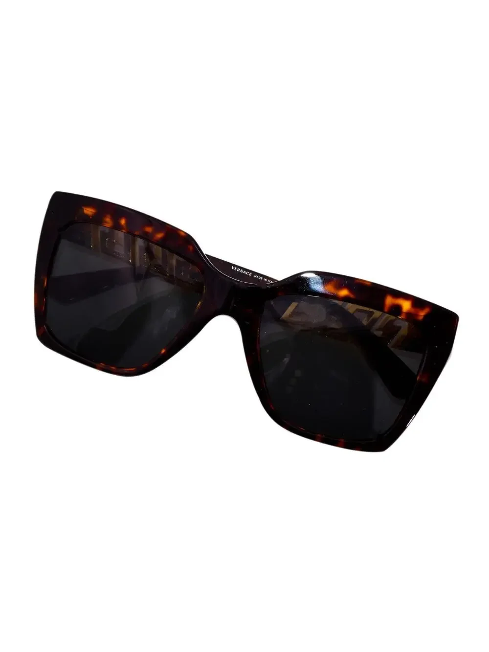 Versace Sunglasses Women's Havana/Dark #265709V10B